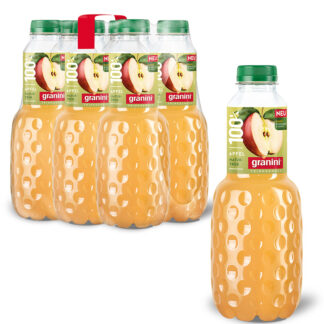 Granini Apfelsaft Naturtrüb - 6 x 1 Liter Packung  incl. Pfand 1,50€