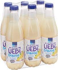 Bananensaft 100% 6 x 1 Liter Packung