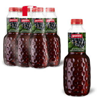 Granini Schwarze Johannisbeere - 6 x 1 Liter Packung  incl. Pfand 1,50€