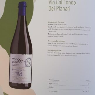 Vedova Vino Col Fondo Dei Pianari 0,75 l