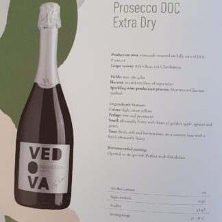 Vedova Prosecco DOC Extra Dry 0,75 l