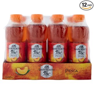 San Benedetto Pfirsich Eistee 12 x 500 ml Pack.